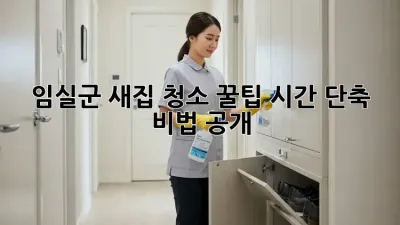 ✨ 임실군 새집 청소 꿀팁! 시간 단축 비법 공개 🏡