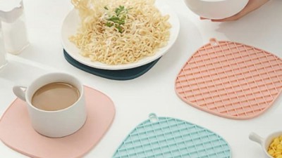 🌸 득템 찬스! 3개세트 플라워 냄비받침대 후기 (할인 정보 포함!) 🌼